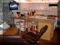 Ailanbeg Cottage Lounge / Kitchen area